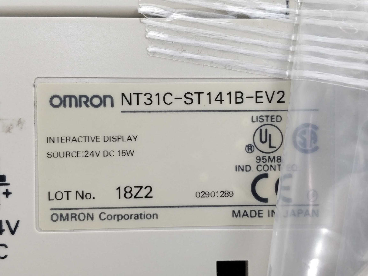 OMRON NT31C-ST141B-EV2 Operator Panel