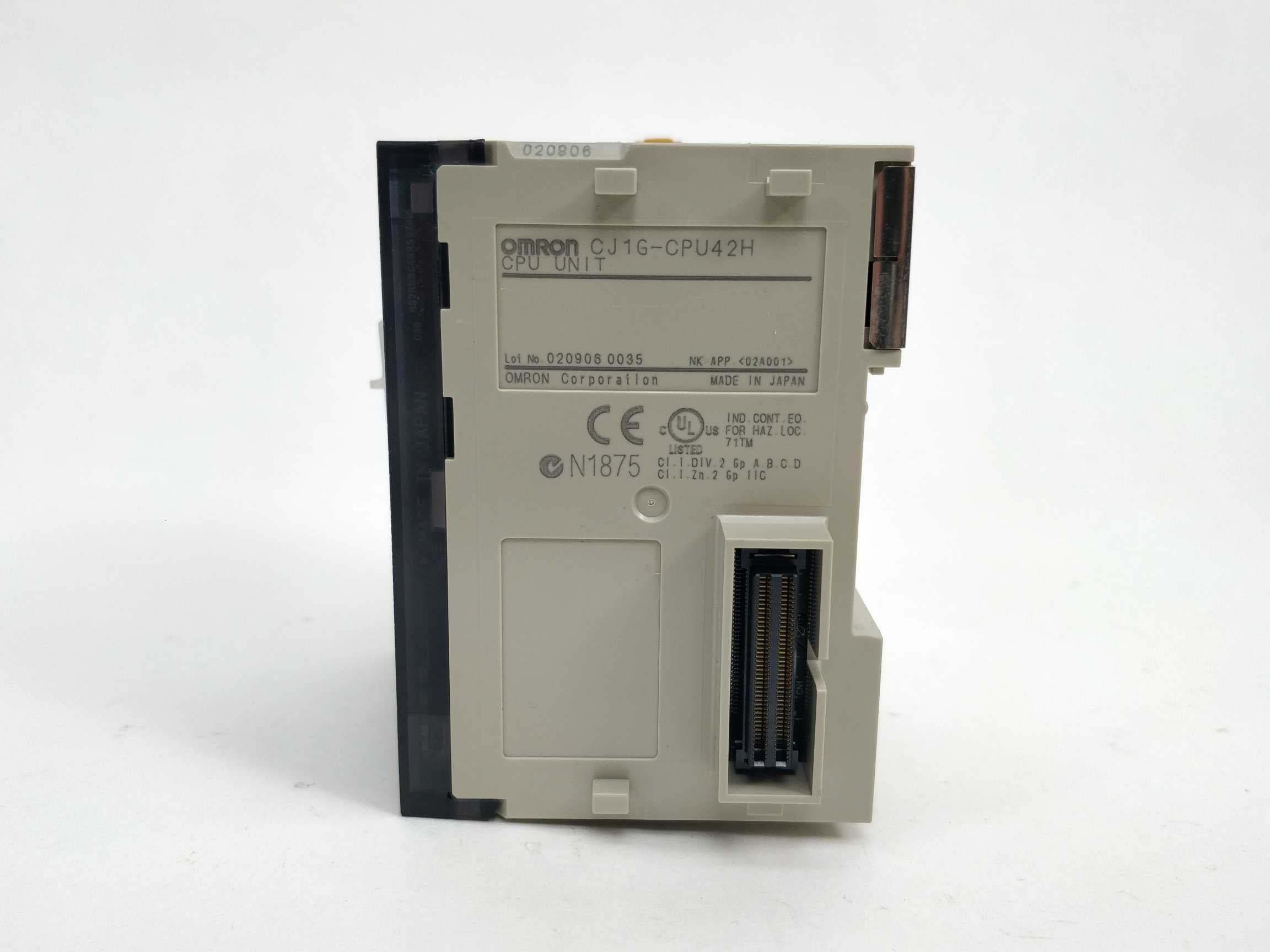 OMRON CJ1G-CPU42H CPU unit – Buy2Sell ApS