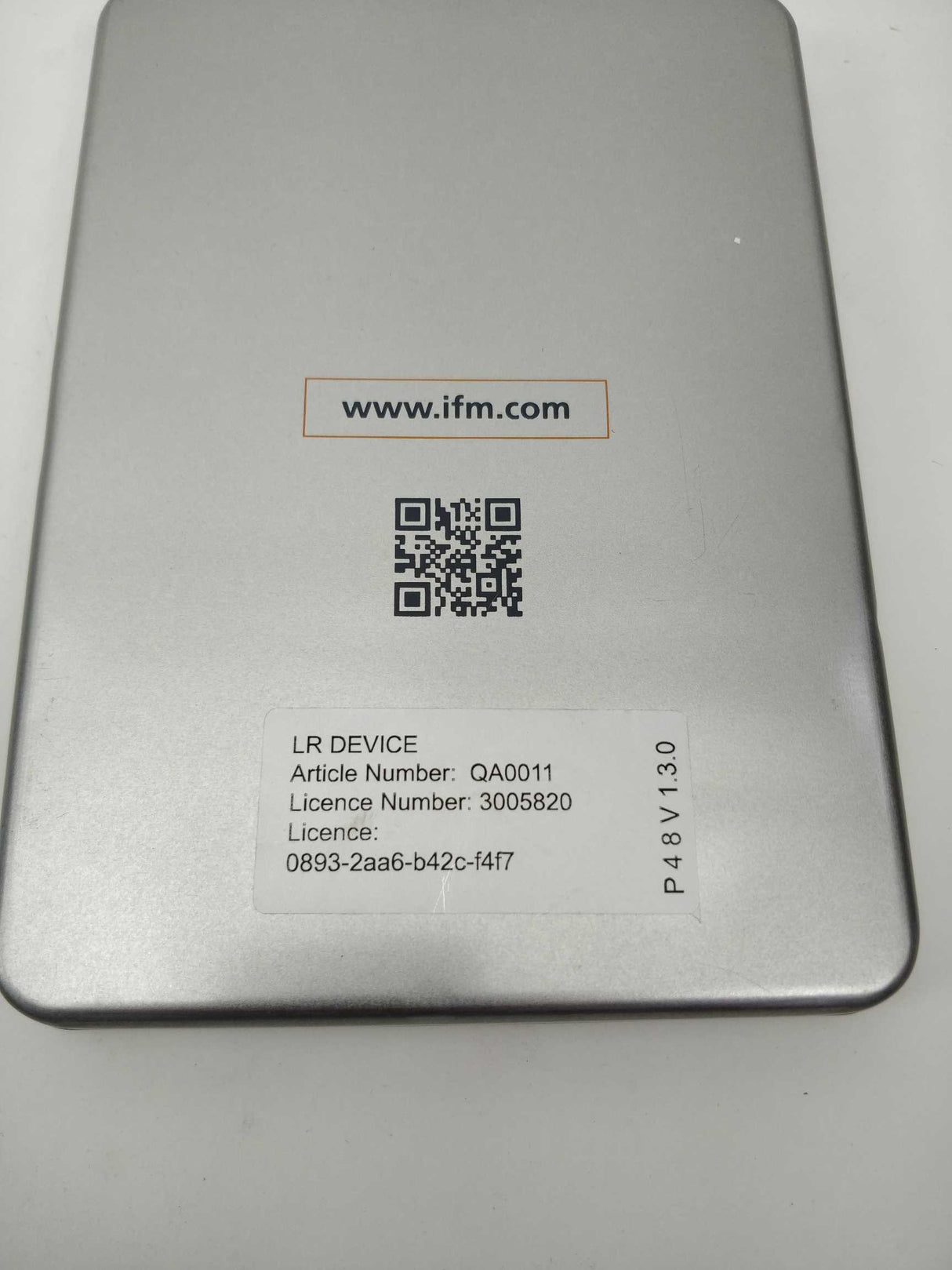 ifm QA0011 LINERECORDER electronic Software