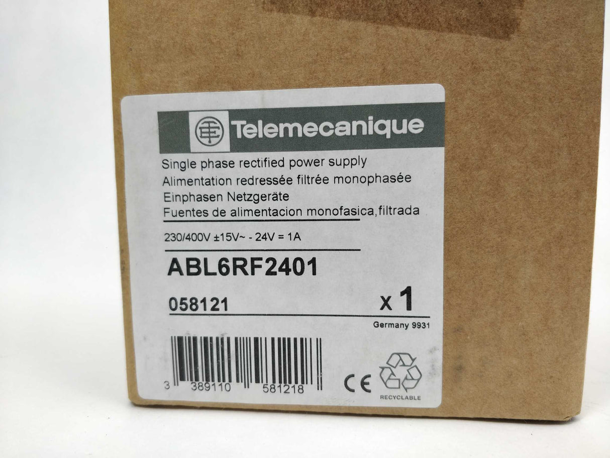 TELEMECANIQUE ABL6RF2401 Single phase rectified power supply