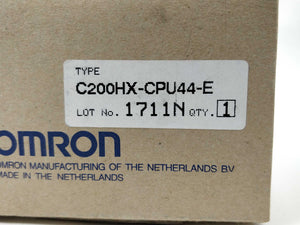 OMRON C200HX-CPU44-E Programmable Controller, CPU UNIT