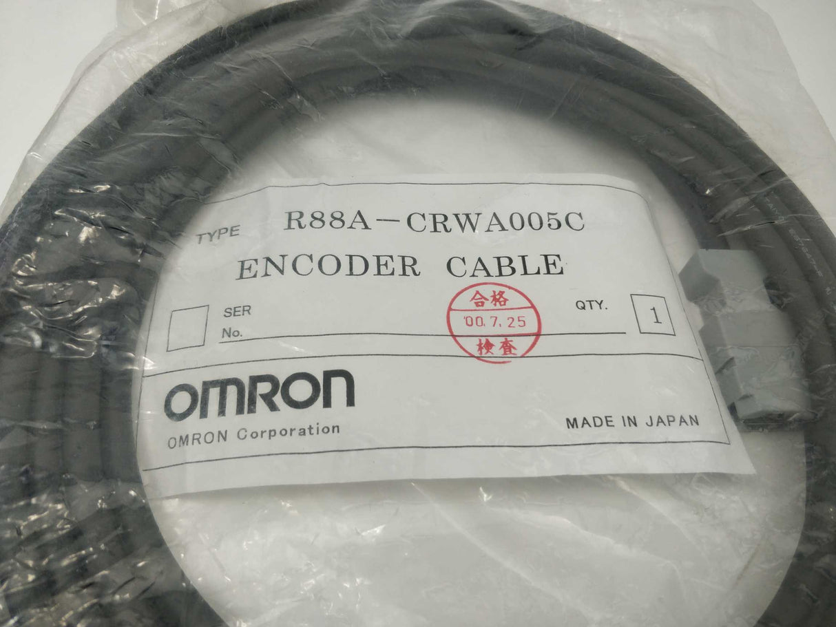 OMRON R88A-CRWA005C ENCODER CABLE