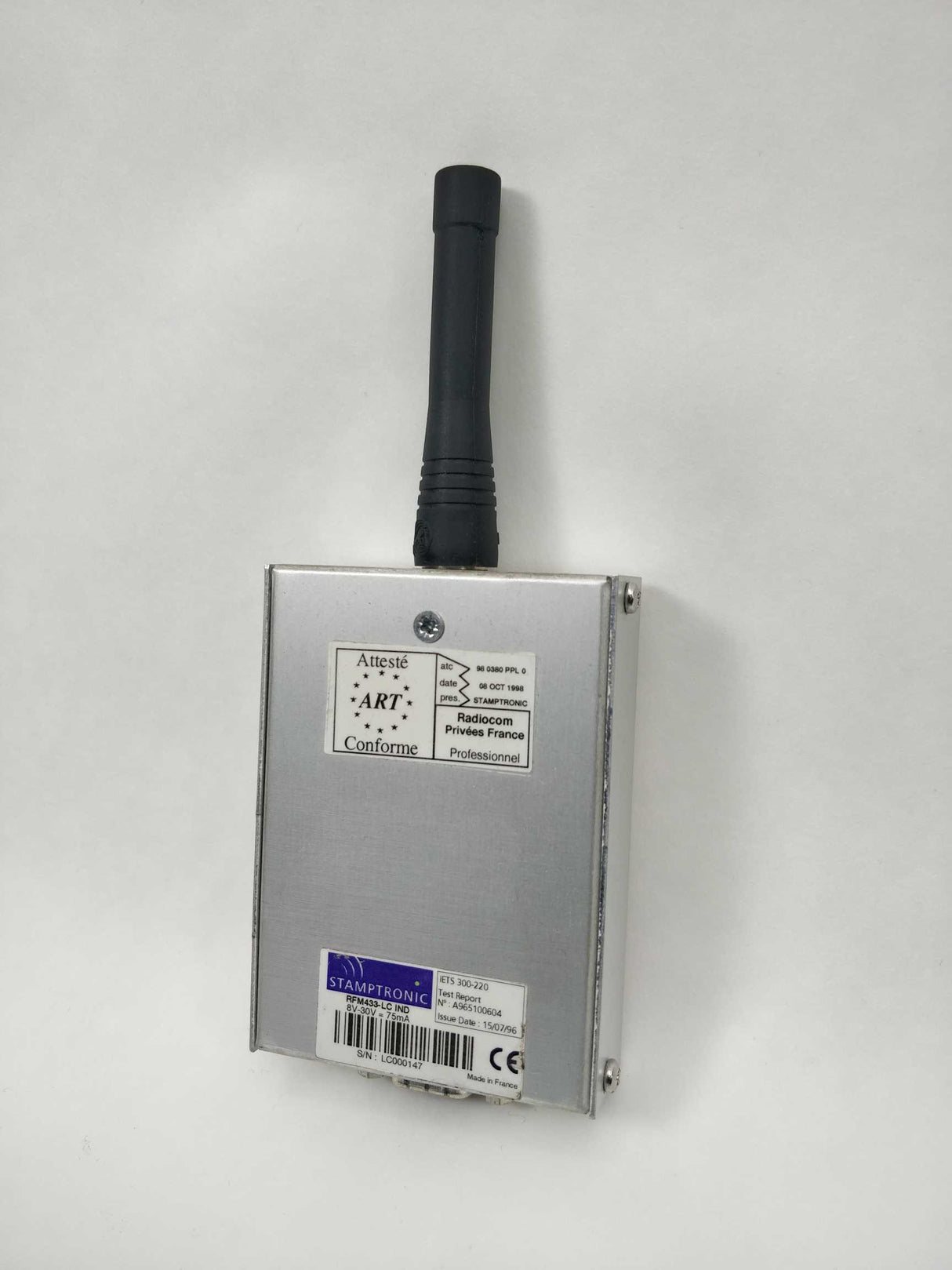 Stamptronic RFM433-LC IND 8V-30V = 75mA