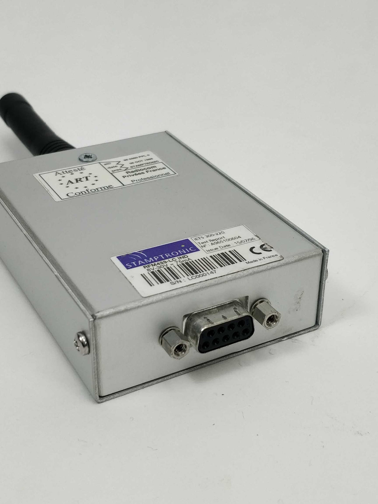 Stamptronic RFM433-LC IND 8V-30V = 75mA