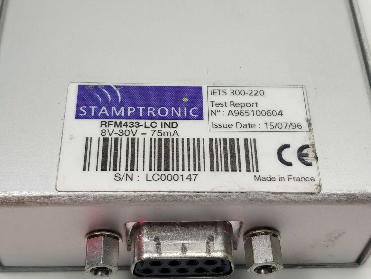 Stamptronic RFM433-LC IND 8V-30V = 75mA