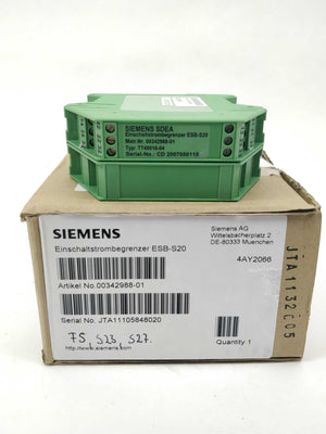 Siemens 00342988-01 ESB-S20 4AY2066 TT40016-04