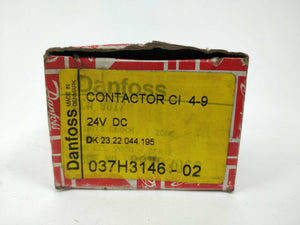 Danfoss 037H3146 - 02 Contactor CL 4-9 24VDC