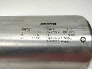 Festo 160236 CRVZS-2 Air reservoir