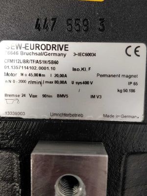 SEW-EURODRIVE  CFM112L/BR/TF/AS1H/SB60 01.1357114102.0001.10