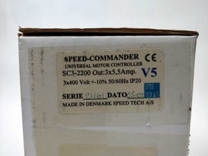 Speed Tech A/S SC3-2200 SPEED-COMMANDER VECTOR DIGITAL