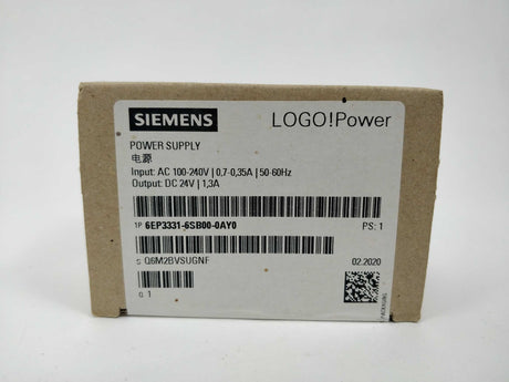 Siemens 6EP3331-6SB00-0AY0 Power supply 100-240VAC 0,7-0,35A 50/60Hz