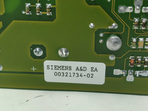 Siemens 00321734-02 SERVO AMPLIFIER Board TDS120/1D