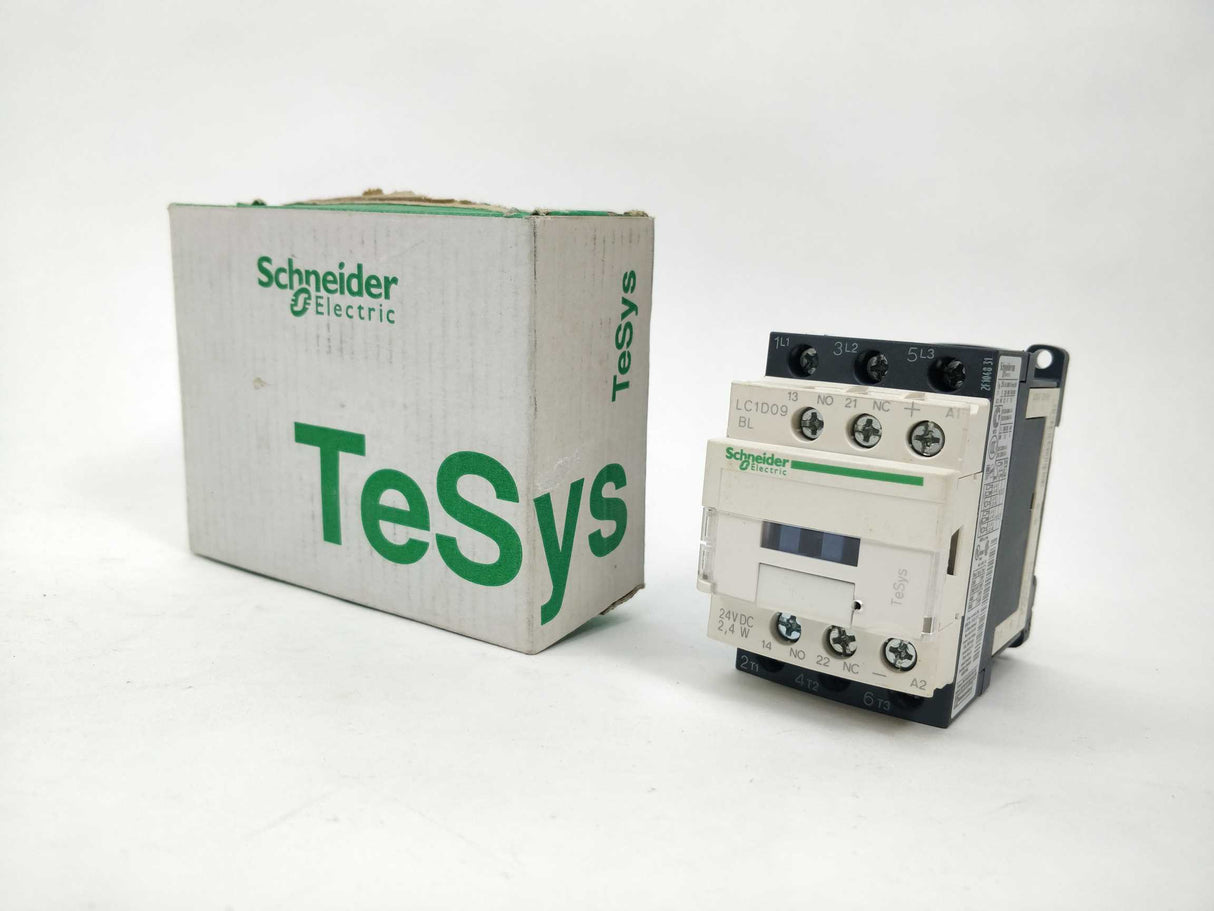 Schneider Electric 036107 TeSys LC1D09BL Contactor. 24VDC