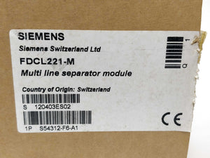 Siemens FDCL221-M Multi-line separator module