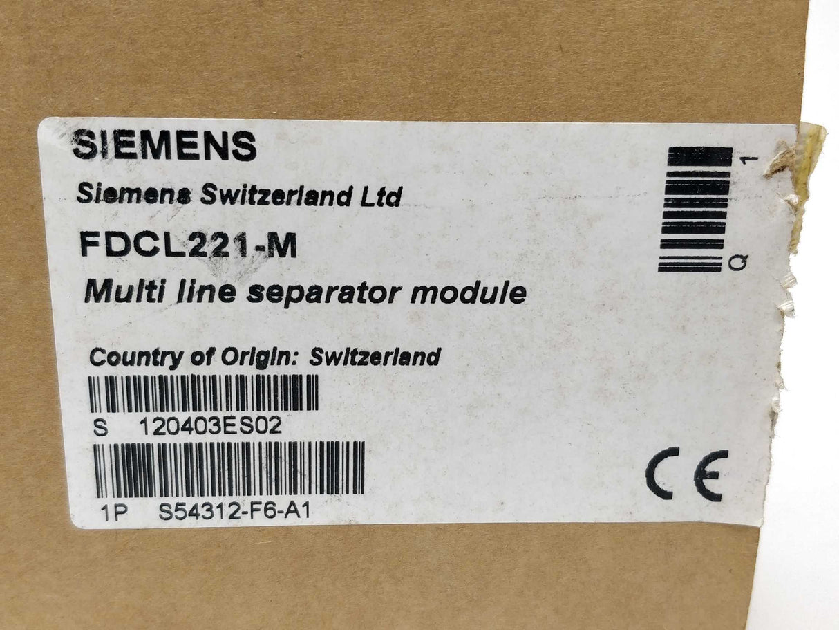 Siemens FDCL221-M Multi-line separator module