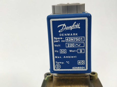 Danfoss 042N7501 Solenoid coil EVSI 15 WBD with 032U7115