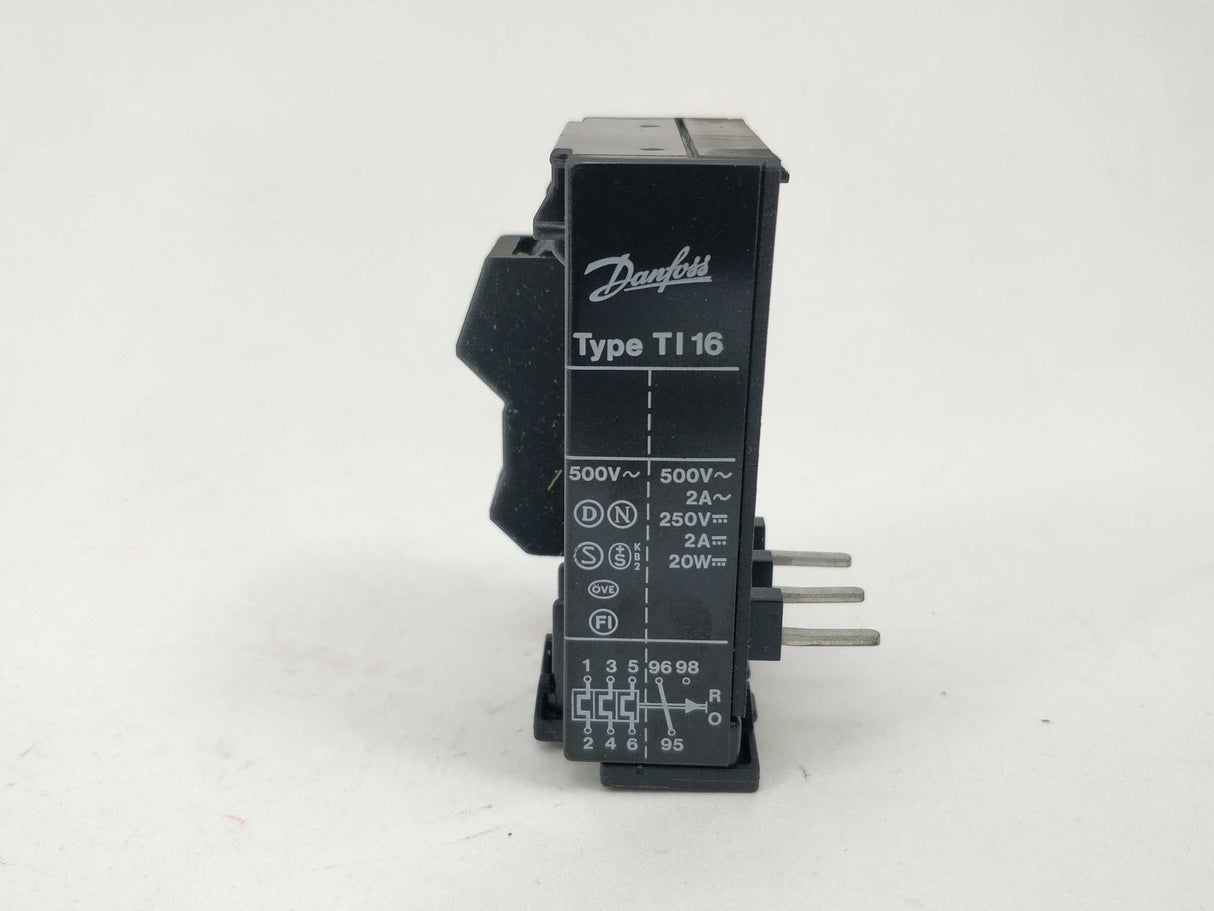 Danfoss 047H0110 Overload Relay TI 16 6,0-9,2A