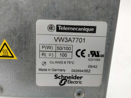 Schneider / Telemecanique VW3A7701 Braking Resistor