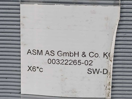 Siemens 00322264-01 CABLE FOR PORTAL X-MOTOR/Y-TRACK