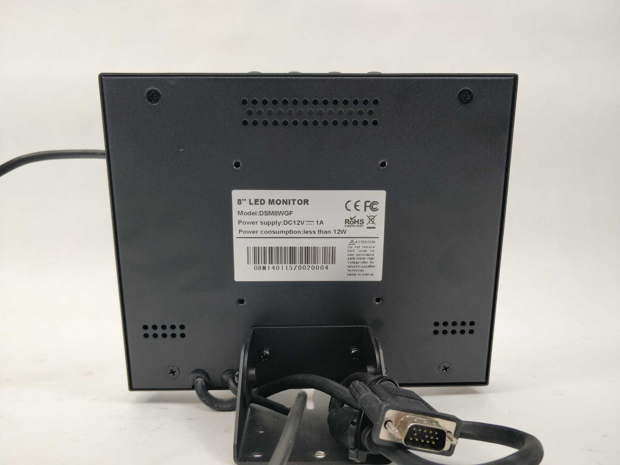 Unknown DSM8WGF 8'' LED Monitor DC12V 1A