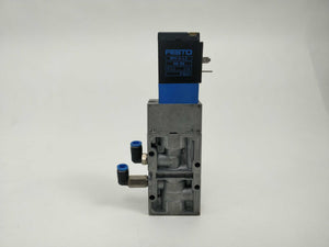 Festo 114900 Solenoid Valve MVH-5 1/8-B-VI & 106102 MVH-3-1,2