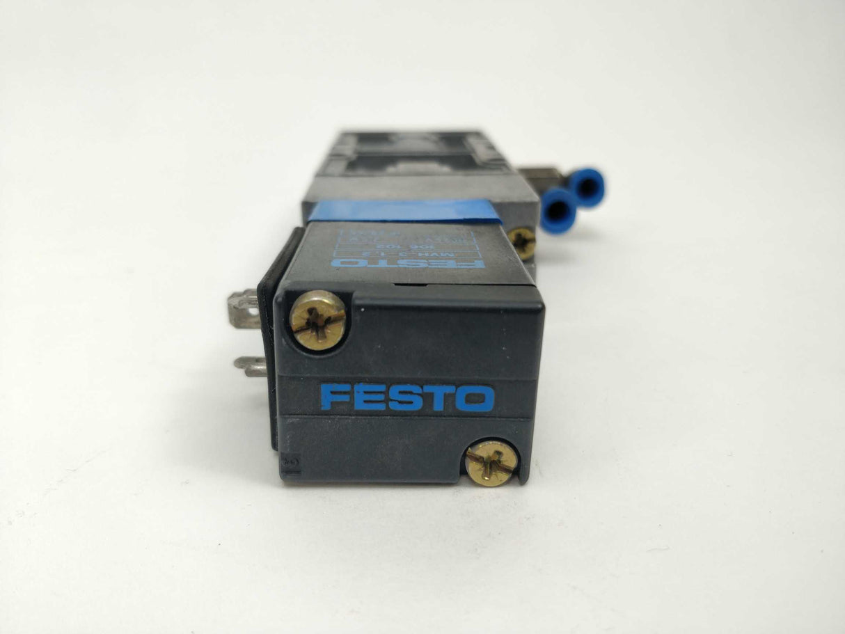 Festo 114900 Solenoid Valve MVH-5 1/8-B-VI & 106102 MVH-3-1,2