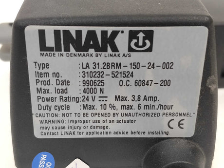 LINAK 310232-521524 LA 31.2BRM-150-24-002 4000 N 0,5m cable