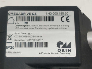 OKIN OZ-SW-639-500-B2-18-H Omegadrive OZ 24V