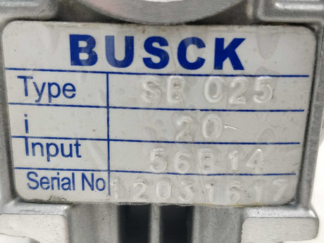 BUSCK SB025 i 20