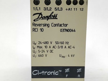 Danfoss 037N0044 Reversing Contactor RCI 10