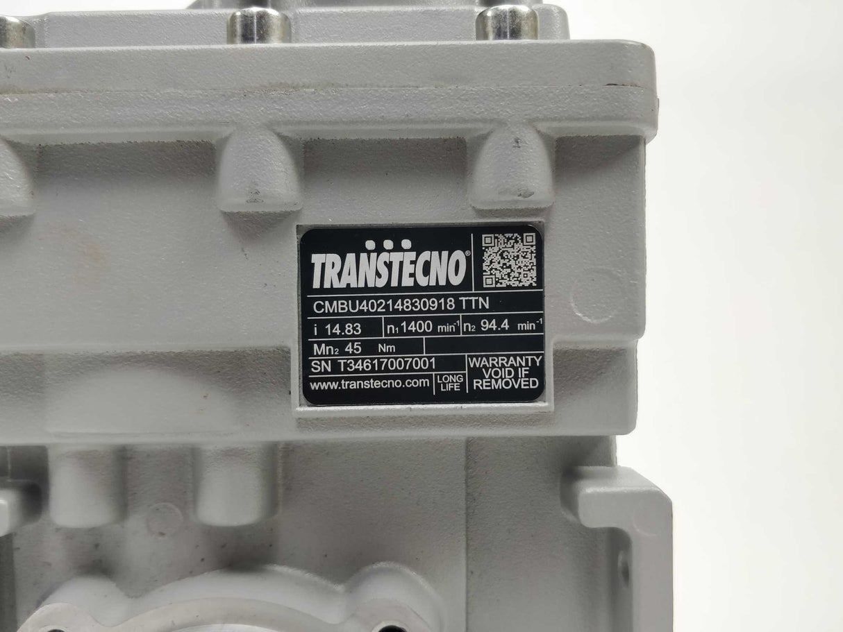 Transtecno CMBU40214830918 TTN Gearmotor