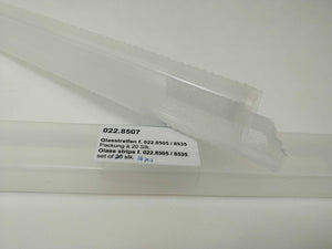 Camag 022.8507 Glass strips for 022.8505/8535 18pcs