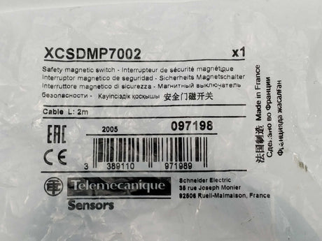TELEMECANIQUE XCSDMP7002 Safety magnetic Switch