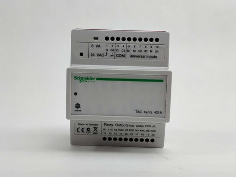 Schneider Electric 007302450 TAC Xenta 421A Programmable Controller