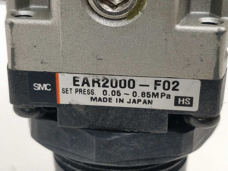 SMC EAR2000-F02 Compressed Air Regulator