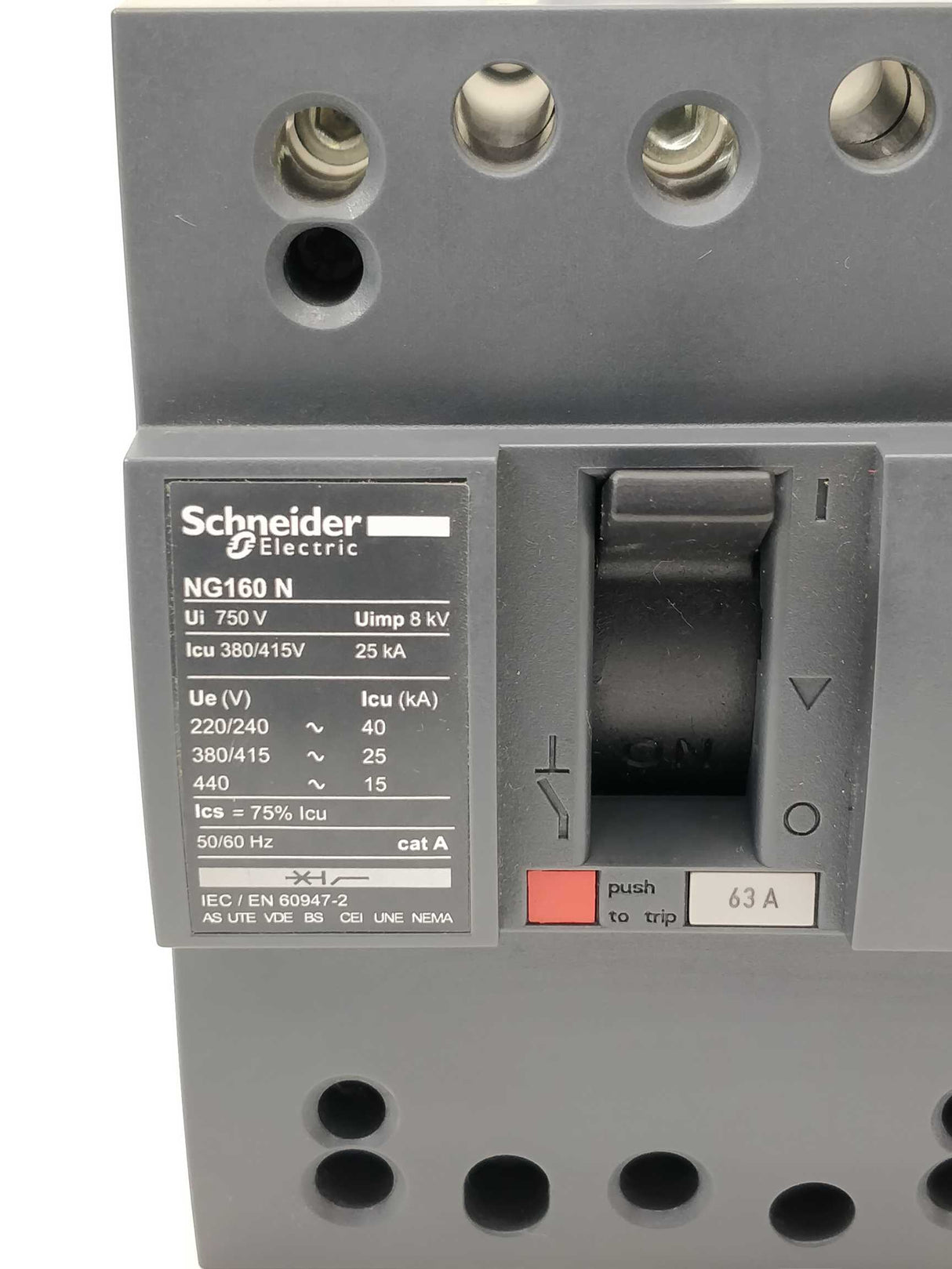 Schneider Electric NG160N Circuit breaker 63A
