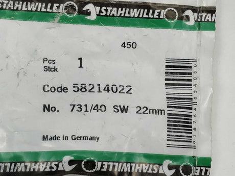 STAHLWILLE 58214022 Torque Wrench 731/40 sw 22mm