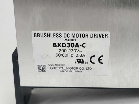 Oriental Motor BXD30A-C VEXTA Brushless DC motor driver