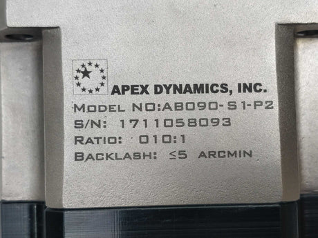 Apex Dynamics AB090-S1-P2 i 10:1 High Precision Planetary Gearbox