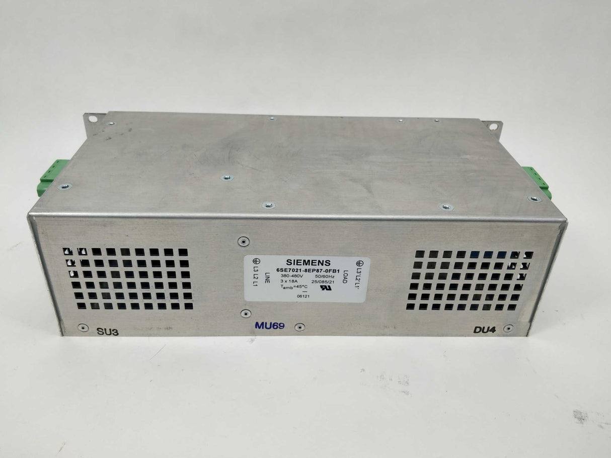 Siemens 6SE7021-8EP87-0FB1 Filter