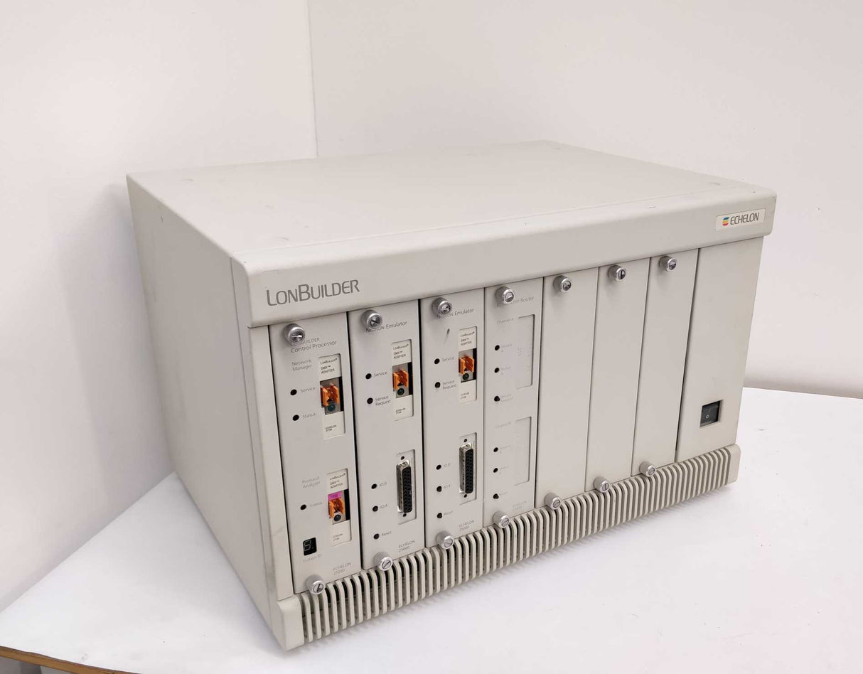 Echelon 21400 Enclosure with 21200, 25000 x2 & 25400 LonBuilder