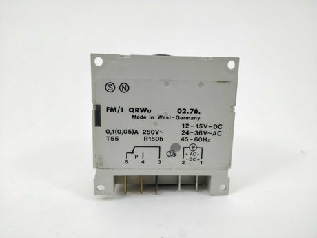 GRÄSSLIN FM/1 QRWu Time Switch 12-15V DC