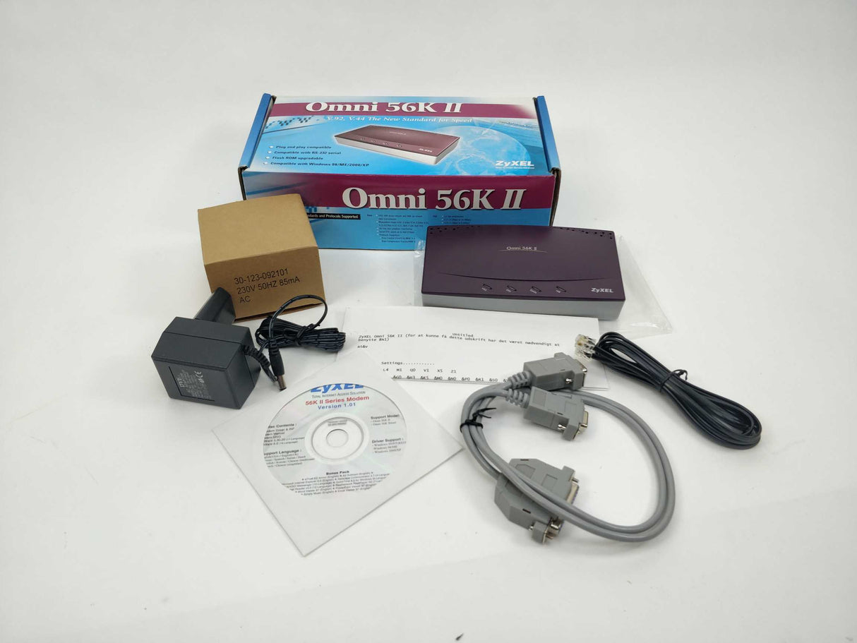 Zyxel Omni 56K II Data/Fax/Voice modem