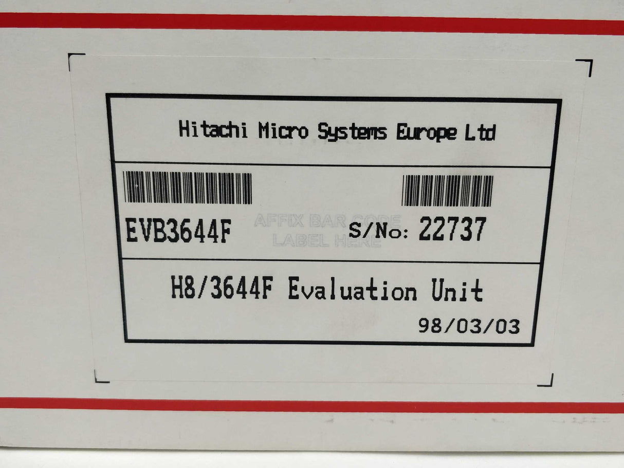 HITACHI H8/3644F Evaluation Unit