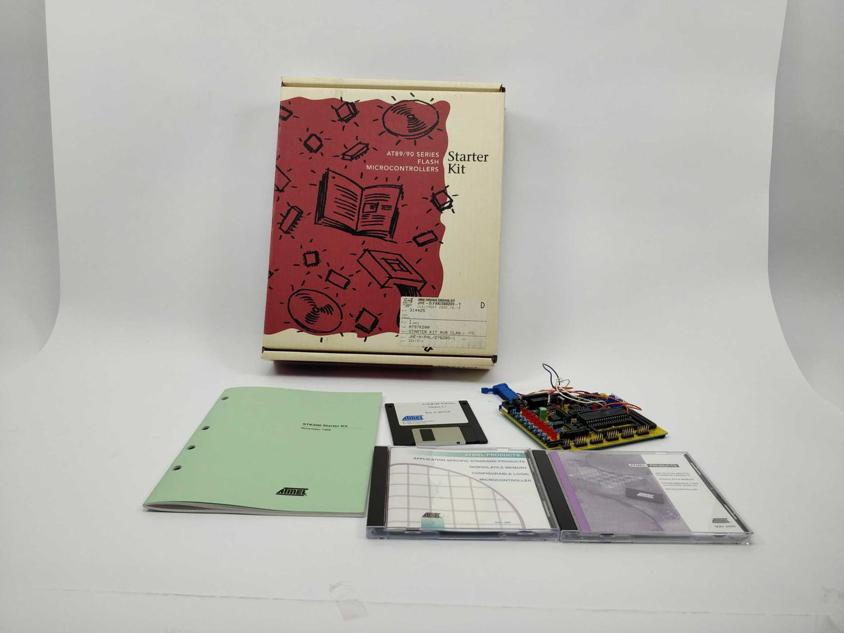 Atmel STK200 AT89/90 SERIES FLASH MICROCONTROLLERS Starter Kit