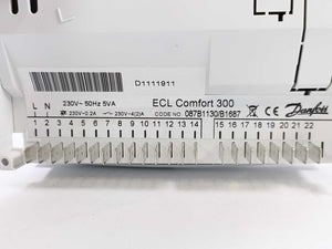 Danfoss 087B1130/B1687 ECL Comfort 300, 230V/50Hz/5VA