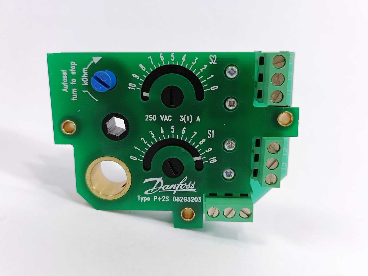 Danfoss P+2S 082G3203 Additional switch (2×) and potentiometer (1 kΩ)