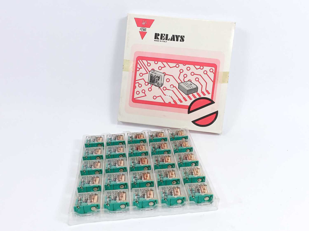 FEME MZP-B-001-48-10 Miniature Relays, 22.5V, 10A, 250VAC, T70,