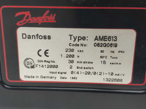 Danfoss 082G0619 AME613 Electrical Actuator