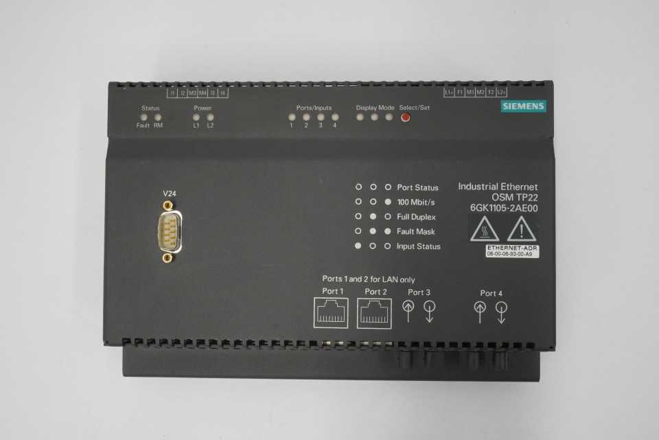 Siemens 6GK1105-2AE00 SIMATIC NET Industrial Ethernet OSM TP22